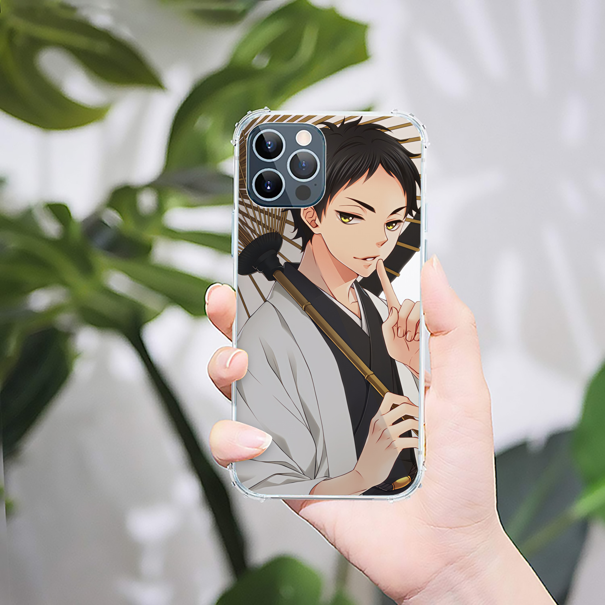 （画像用） ハイキュー!! Haikyu!! 【iPhone 12シリーズ対応】透明スマホケース（クリアソフトケース）